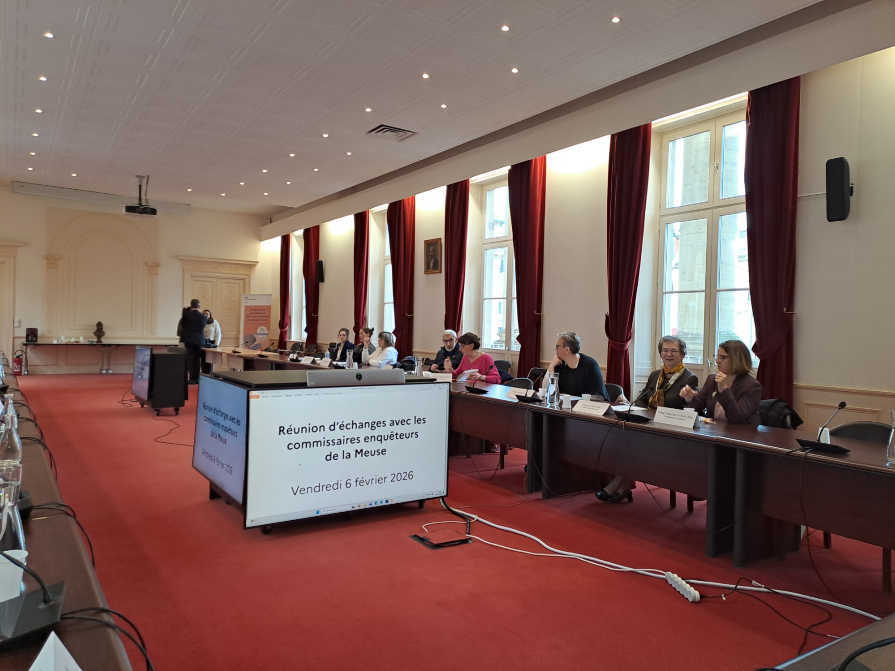 Réunion des CE à la Préfecture de la Meuse le 6 février 2026